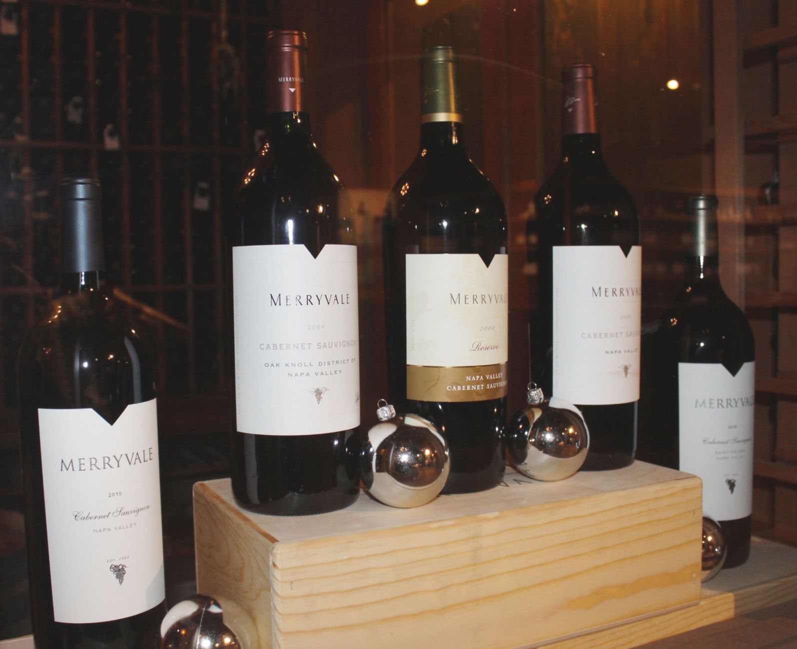 Merryvale cabernets